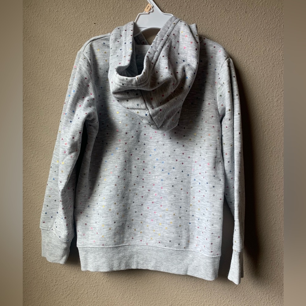 Champion kids hoodie. Gray. Size 6/7. - Picture 2 of 5